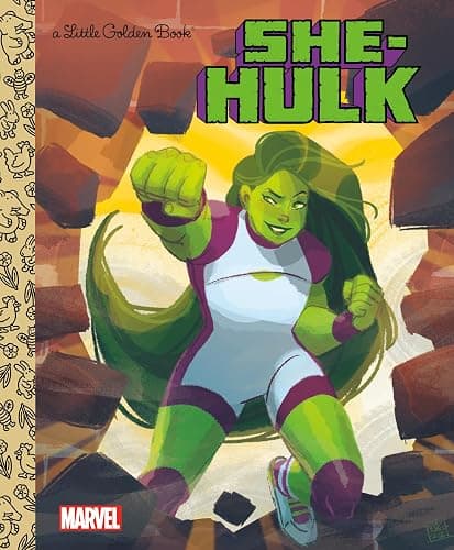 She-Hulk Little Golden Book (Marvel) - Image 1