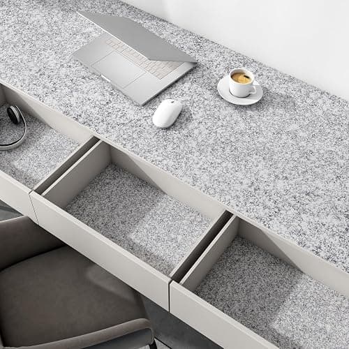 Decotalk Silber Glitzer Tapete Selbstklebend Glitzer Möbelfolie Wand Tapeten 40X900cm Klebefolie Möbel für Wohnzimmer Schlafzimmer Glitzerfolie für Tisch Schränke Glitzer Dekofolie Selbstklebend thumbnail 3