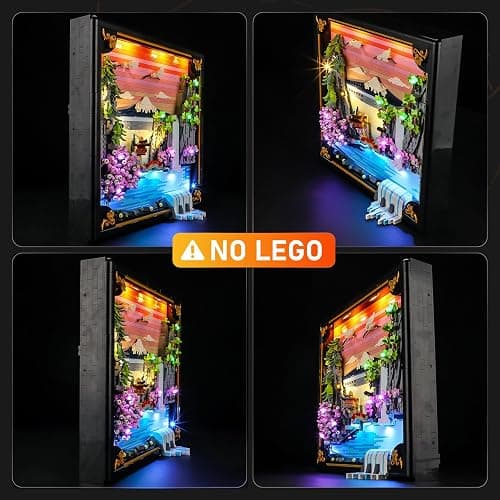 LIGHTAILING Led Light for Lego-31218 Japanese Cherry-Blossom-Landscape - Easy Install, Hidden Wiring, Home Decor & Gift-Ready (Model Not Included) thumbnail 6