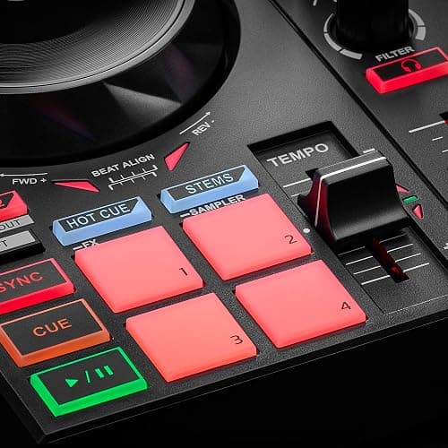 Hercules DJControl Inpulse 200 MK2 – Contrôleur DJ idéal pour apprendre à mixer - Logiciels et tutoriels inclus thumbnail 5