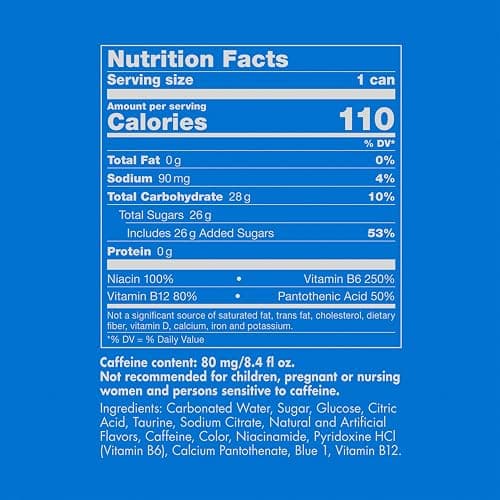 Red Bull Sea Blue Edition Energy Drink, Juneberry, with 80mg Caffeine plus Taurine & B Vitamins, 8.4 Fl Oz, Pack of 8 Cans thumbnail 2