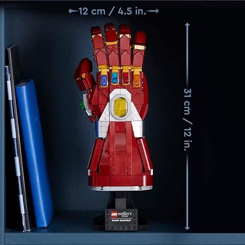 LEGO 76223 Marvel The Nano Infinity Glove, Thanos Set, Building Kit, Inifinity, Avengers Film: Endgame, Gift, for Adults thumbnail 3