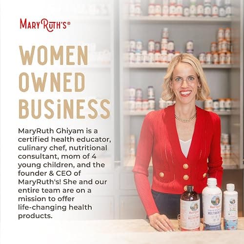 MaryRuth Organics Lions Mane Mushroom Supplement, Up to 1 Month Supply, Nootropic USDA Organic Lions Mane Extract Nervine Herbal Liquid Drops, Brain Health Non-GMO Vegan Alcohol Free Tincture, 1 Fl Oz thumbnail 9