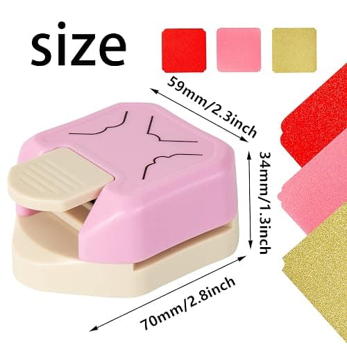 Decorative Corner Punch 3 in 1 Rounder Pattern Paper Edge Cutter Paper Punches for Crafting Photo Business Card Scrapbooking Tools Laminate DIY School & Home Crafting Supplies thumbnail 4