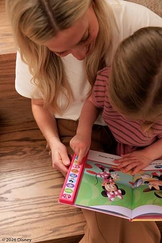 Disney Minnie Mouse - I'm Ready to Read with Minnie Sound Book - Great for Early Readers - PI Kids (Play-A-Sound) thumbnail 8