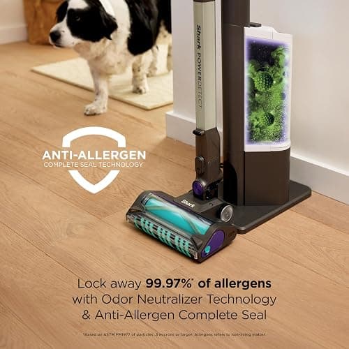 Shark PowerDetect Clean & Empty Cordless Stick Vacuum | Powerful Suction, HEPA Filtration | Carpet & Hard Floor | Portable for Pet Hair | Dark Gray | IP3251 thumbnail 10