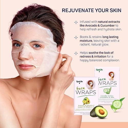 SpaLife Pink 10 Piece Spa Gift Set - Korean Skin Care Set with Travel Size Face, Hand, Foot & Nail Products - Skincare Bundle for Women thumbnail 2