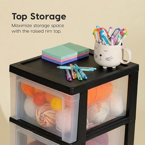 3 Tier Rolling Containers  thumbnail 5