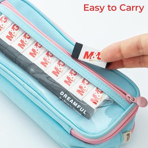 M&G Pencil Eraser for Kids, 30 Pack, Black Erasers Bulk for Artists, Drawing Eraser for Sketching, Art Erasers for Drawing, School,Office Supplies thumbnail 7