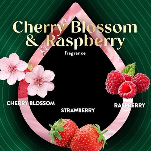 Air Wick Plug-In Scented Oil Refills, 4 Count, Cherry Blossom & Raspberry, Air Fresheners, Essential Oils thumbnail 4