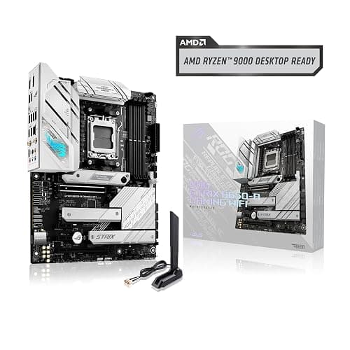 ASUS ROG Strix B650-A Gaming WiFi AMD B650 AM5 Ryzen™ Desktop 9000 8000 & 7000 ATX motherboard, 12 + 2 power stages, DDR5, 3x M.2 slot, PCIe® 4.0, 2.5G LAN, WiFi 6E, USB 3.2 Gen 2x2 Type-C®, Aura Sync thumbnail 7
