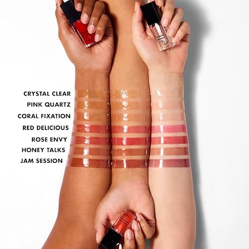 e.l.f. Glow Reviver Lip Oil, Nourishing Tinted Lip Oil For A High-Shine Finish, Infused With apricot oil, Vegan & Cruelty-Free, Rose Envy thumbnail 3