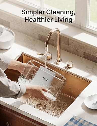 DREO 4L Humidifiers for Bedroom, 36H Runtime, 28 dB Quiet, HM311 | Easy to Refill & Clean, BPA-Free, Nightlight, Supersized Air Humidifiers for Large Room, Baby Nurseries, Plants, Indoor thumbnail 8