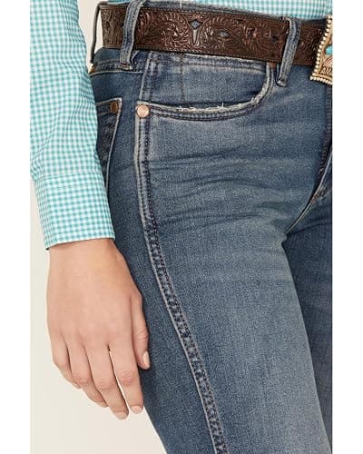Wrangler Women's Retro Vintage Medium Shelby Trouser Jeans - 11MPESY 26W x 30L Blue thumbnail 2