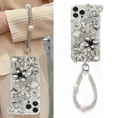 Sutesloly Junk Case Charms Kit, Pink y2k Glitter Phone Case Charm with Storage Box, Kawaii DIY Accessories for Bags, Shoes, Crafts,Cute Bow,Resin Flat Bottomed Drill,Star Letters,Butterfly thumbnail 7