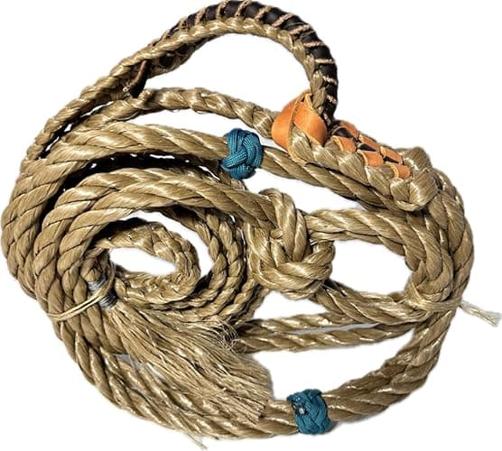 Steer Rope Riding Rope Right/Left-Hand Length with Knot 10' 6" High Strength |Polypropylene Rope| Rope Knots| Steer Riding Rope Comfortable and Durable - Image 1