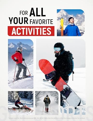 GOT Sports UPF 50+ Balaclava Ski Mask - Windproof Balaclava for Cold Weather Men Women - Snowboard, Motorcycle Sheisty Mask thumbnail 4