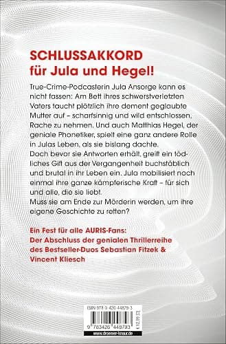 Auris. Puls der Angst: Nach einer Idee von Sebastian Fitzek (Ein Jula und Hegel-Thriller, Band 6) thumbnail 2
