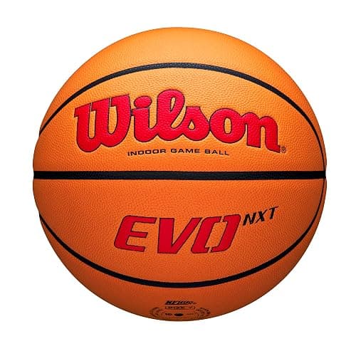 Wilson NCAA Evo NXT Official Indoor Game Basketballs - Sizes 6 and 7 thumbnail 2