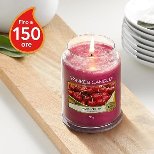 Yankee Candle Candela profumata in giara grande | Amarena | Durata Fino a 150 Ore | Regali perfetti per le donne thumbnail 5
