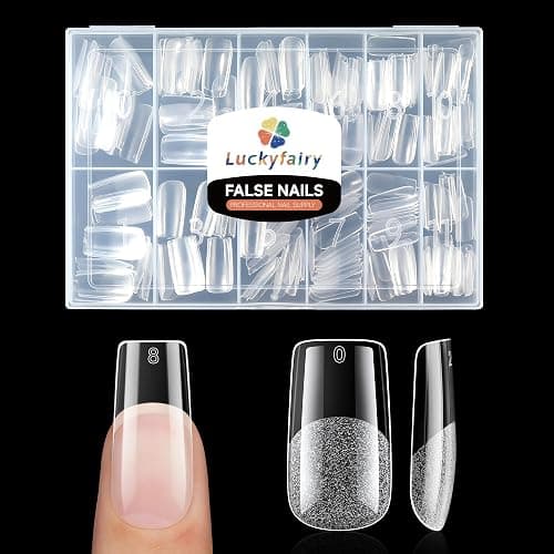 square false nails clear - Image 1