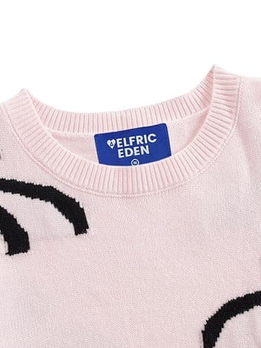 Aelfric Eden Fall Sweaters for Women 2025 Trendy Crewneck Cute Bow Oversized Sweater Lightweight Knit Pullover Sweaters thumbnail 3