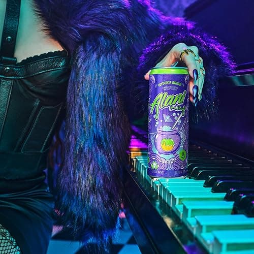 Alani Nu WITCH'S BREW Sugar Free, Low Calorie Energy Drinks, 200mg Caffeine, Antioxidants, Biotin B Vitamins, Zero Sugar, 15 Calories or Less, 12 Fl Oz Cans (24 Pack) thumbnail 7