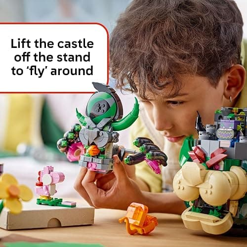 LEGO Super Mario Prince Florian & Castle Bowser Building Toy - Pretend Play Set for Boys & Girls, Ages 9+ - Building Blocks for Kids W/Digital Action & 4 Toy Figures - Gift Idea for Birthdays - 72042 thumbnail 4