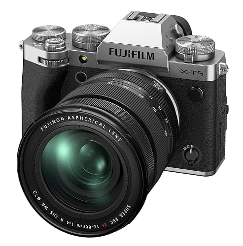 FUJIFILM X-T5 Mirrorless Digital Camera XF16-80mm Lens Kit - Silver thumbnail 2
