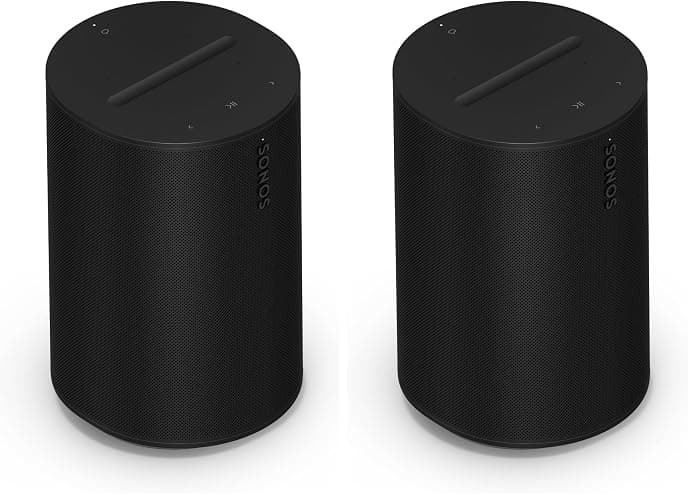 Sonos Era 100 - Black - Wireless, Alexa Enabled Smart Speaker (Pack of 2) - Image 1
