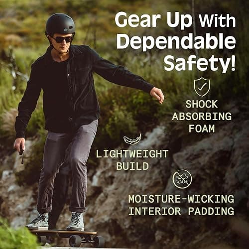 Retrospec Dakota Protective Bike Helmet, Skateboard, Scooter, Adults/Youth | Bike Helmet Men, Bike Helmet Women, Longboard, Washable Padding, Protective Shell, 10 Vents, Moisture-Wicking thumbnail 3