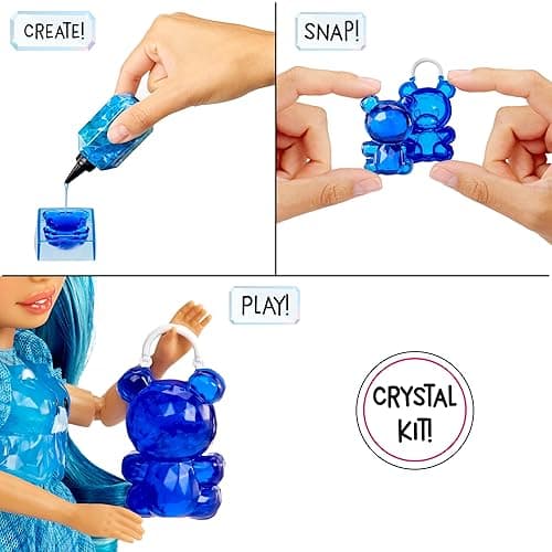 Rainbow High Creative Crystals Skyler - Blue 11” Fashion Doll with Crystal Accessory Make It Kit, Ring for You, DIY, Crafts, Resin Play, Kids Gift 8+ thumbnail 5