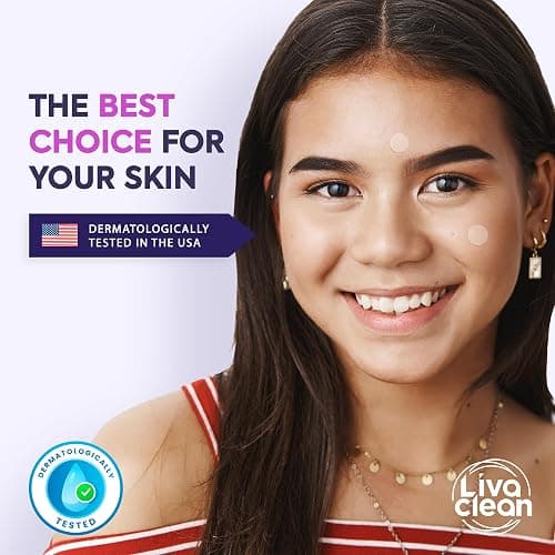 LivaClean 330 Count Pimple Patches for Face with Salicylic Acid, Tea Tree & Calendula Oil – 4 Sizes – Pimple Patches, Hydrocolloid Patch, Acne Patches, Zit Patches, Pimple Stickers thumbnail 6