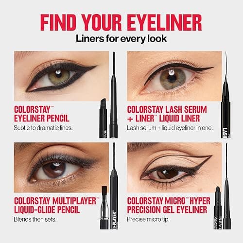 REVLON ColorStay Pencil Waterproof Eyeliner, Smudge-Proof, Eye Makeup with Built-In Sharpener, Stocking Stuffer for Women, 214 Grape, 0.01 oz thumbnail 11