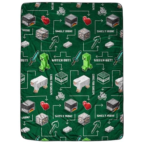 Minecraft Survive Blanket - Image 1