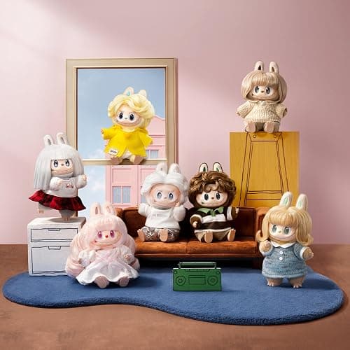 POP MART THE Monsters Hair Salon Series - Vinyl Plush Blind Box, Single Box | Labubu Doll, Fashion DIY Doll, Keychain Bag Charm, Accessories, Collectible Holiday Birthday Gift thumbnail 7