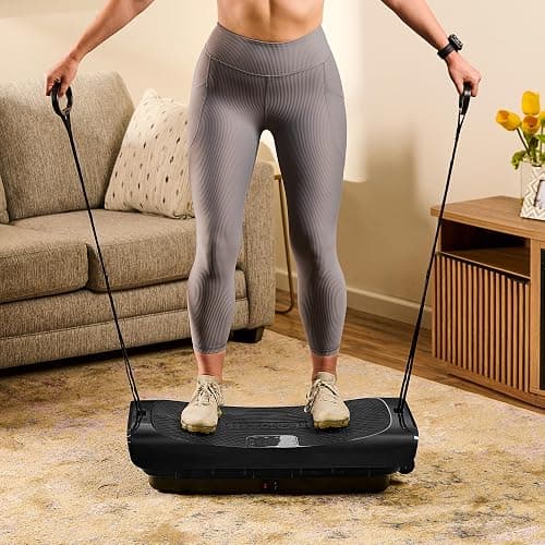 Lifepro Vibration Plate Machines – Full Body Workout, Recovery & Lymphatic Drainage with 4D Motion, Silent Operation, Joint Support, & Triple Motor Technology for Circulation, Fat Burn & Toning thumbnail 8