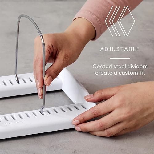 YouCopia StoreMore Adjustable Bakeware Rack with Steel Wires, Cookie Sheet Baking Pan and Tray Organizer for Kitchen Cabinet and Pantry Storage, Premium Edition thumbnail 4