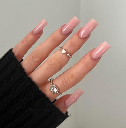 BEXY GLOW Cover Acrylic Powder - 1.5oz Pink Core Acrylic Powder Professional Acrylic Nail Extension Core Acrylic Powder French Manicure (Bubble Pink) - Bubble Pink thumbnail 3