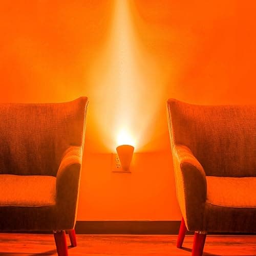 AURAGLOW Plugin GU10 Spotlight Uplighter Wall Sconce Wash Light Plug Socket Outlet Uplight Lamp - NO LED Bulb Included thumbnail 8