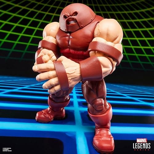 Marvel Legends Series Gamerverse Marvel's Juggernaut Action Figure Collectible, Brown | Retro Video-Game Look, 8.9 in, 3 Accessories, Power Fx, 20 Plus Pts, Window-Box thumbnail 7