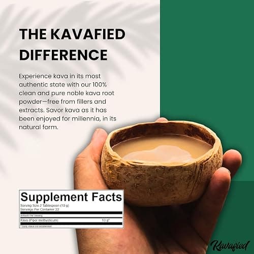 Kavafied KAVA Supreme - Noble Vanuatu Kava Root Powder (8oz) thumbnail 5