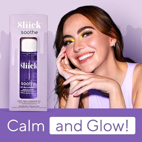 Sliick Soothe Post Wax Oil with Lavender - Soothing After Waxing Oil Treatment, After Wax Care for Bikini Area & Body, 1 oz thumbnail 2