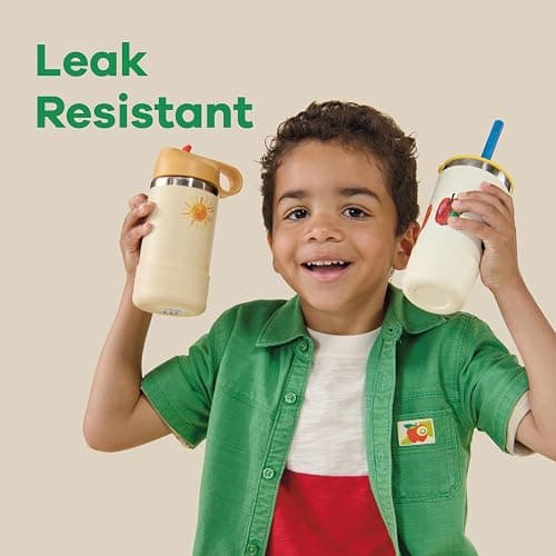Hydro Flask Water Bottle and Tumbler Bundle Set for School - Stainless Steel and Insulated with Straw Cap - 12 Oz World of Eric Carle™ Fruit thumbnail 5