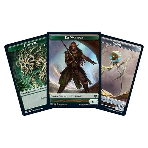 Magic The Gathering Kaldheim Commander Deck – Elven Empire | 100 Card Ready-to-Play Deck | Green-Black thumbnail 5