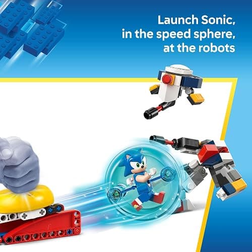 LEGO Sonic The Hedgehog : Sonic’s Campfire Clash, Collectible Gaming Toy for Kids and Video Game Fans, Fun Buildable Playset for Boys and Girls Aged 7 and Up 77001 thumbnail 4
