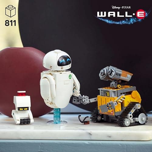 Lego 43279 Disney & Pixar Worry & Eve Toy Birthday Present Blocks, Unisex, Universe, Disney Goods thumbnail 2