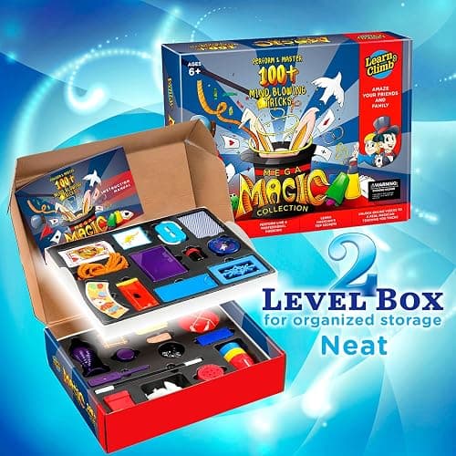 Learn & Climb Mega Magic Kit for Kids - Perform 100's of Today's Most Exciting Tricks - Magic Set with Tutorial Videos for Kids Ages 6-8, 8-10, 10-12 thumbnail 3