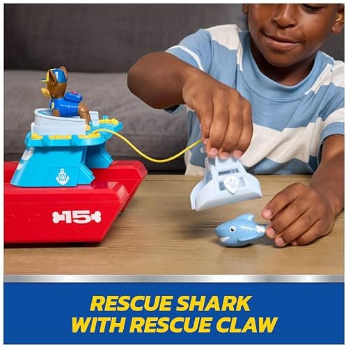 Paw Patrol Sea Patroller Vehicle with Chase and Shark Figure thumbnail 6