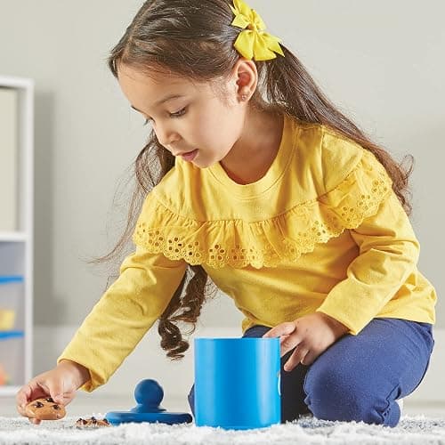 Learning Resources Smart Counting Cookies - 13 Pieces, Ages 18+ Months Toddler Counting & Sorting Skills, Toddler Math Learning Toys, Play Food for Toddlers, Chocolate Chip Cookies thumbnail 2